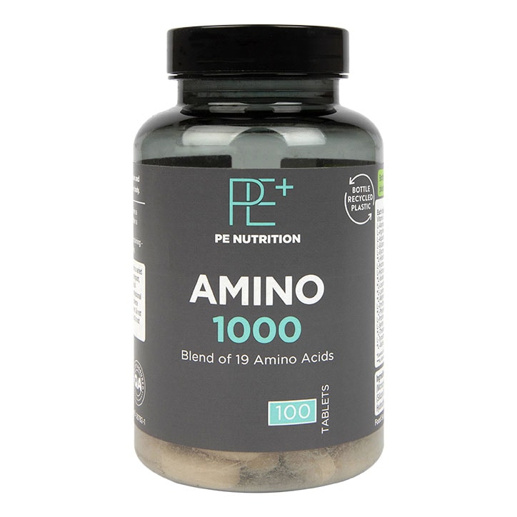 PE Nutrition Amino 1000mg 100 Tablets